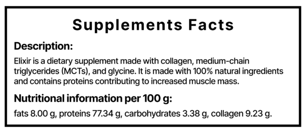 Food Supplement Paleobull Elixir Neutral (450 g) (Pack of 2) - Image 2