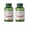Food Supplement Nature's Bounty Omega 3 60 Units (Pack of 2)